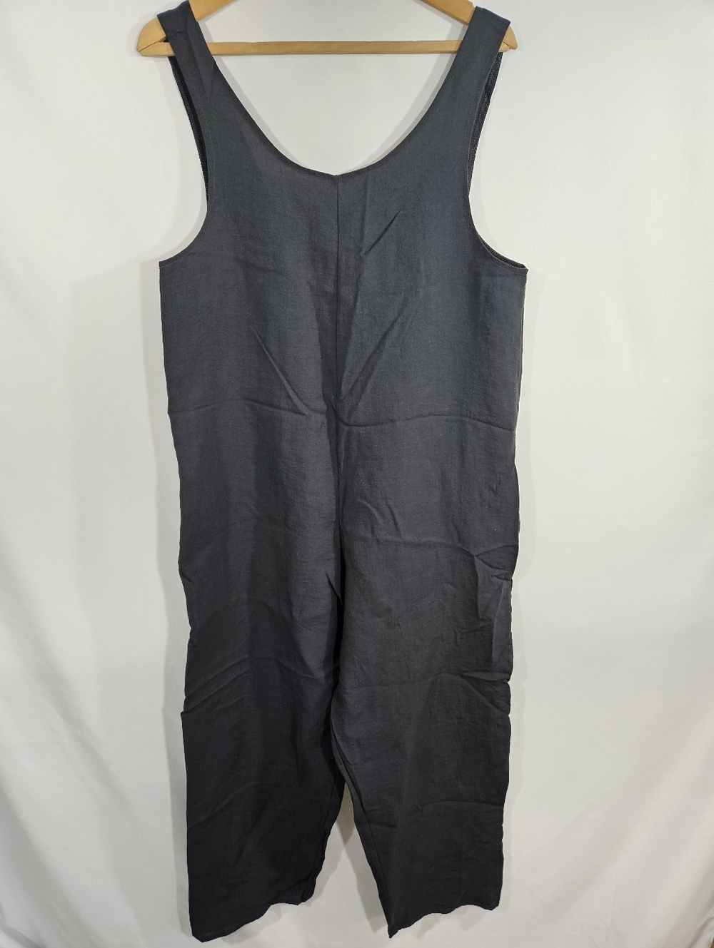 Altar Houseline Minimalist Jumpsuit Size L Charcoal